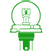 Zarovka svetlometu: R2